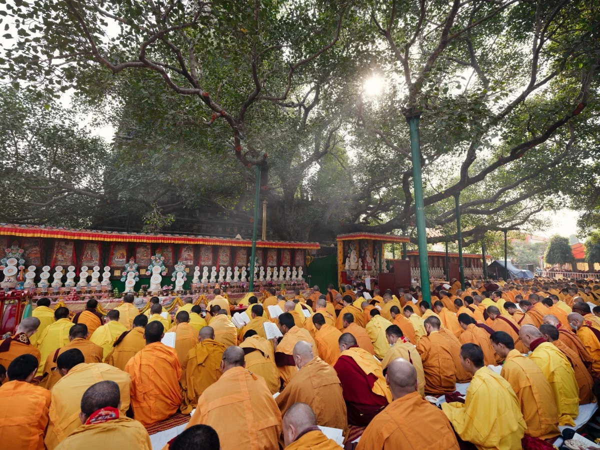 Photos of the Kagyu Monlam 2023 in Bodhgaya - Karmapa à Dhagpo Kundreul ...